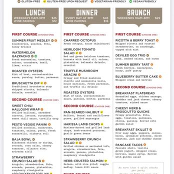 Wicked Sisters - Restaurant week menu 2025 - American Near Me - Baltimore, Maryland