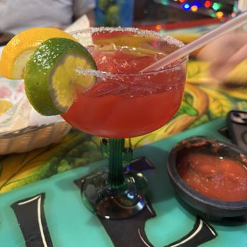 La Fiesta Mexican Restaurant - Strawberry margarita - Mexican Near Me - Manhattan, Kansas