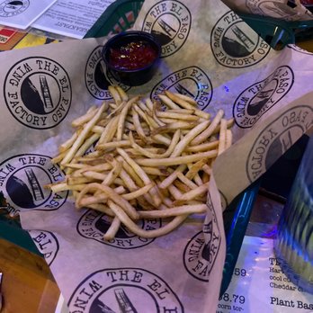 The El Paso Wing Factory - Fries - Chicken Wings Near Me - El Paso, Texas