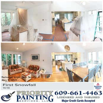 Priority Painting Services - before and after - Painters Near Me - Manahawkin, New Jersey Priority Painting Services - before and after - Painters Near Me - Manahawkin, New Jersey