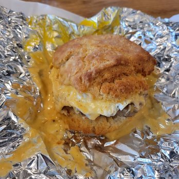 The Biscuit Bar - Sausage, egg and cheese - New American Near Me - Coppell, Texas The Biscuit Bar - Sausage, egg and cheese - New American Near Me - Coppell, Texas