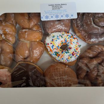 Golden Hands Bakery - Glazed twists, apple fritter, and other glazed donut deliciousness. - Donuts Near Me - Cincinnati, Ohio