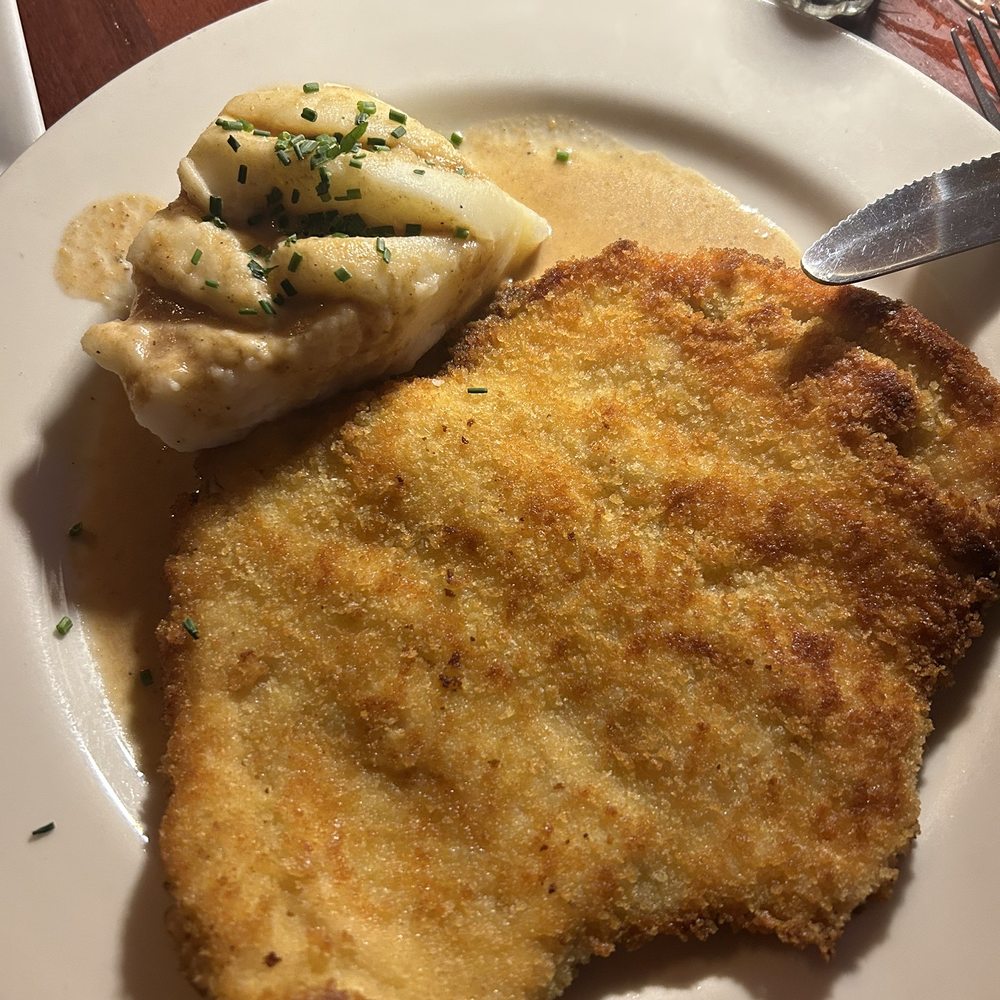 Bistro La Source - Panko Crusted Chicken Breast Paillard - French Near Me - Jersey City, New Jersey