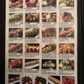 Hi Sushi - Menu - Japanese Near Me - Bakersfield, California