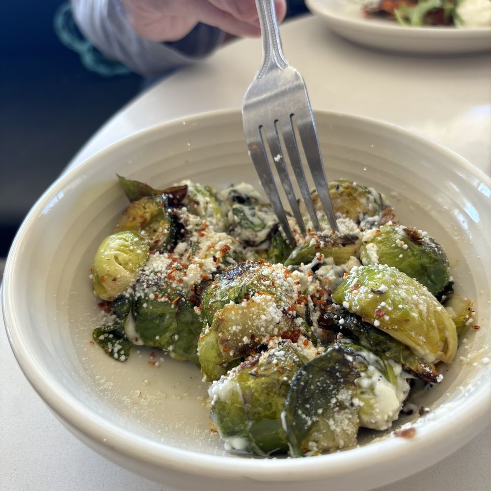 Pitfire Pizza - Roasted Brussels sprouts. Seasoning was out of this world.  Soo good. - Pizza Near Me - Carlsbad, California