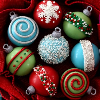 Annas Candy - Look how cute my order is !! Looks like actual ornaments - Desserts Near Me Annas Candy - Look how cute my order is !! Looks like actual ornaments - Desserts Near Me