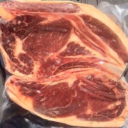 Holton Family Farms - Grass fed grass finished beef well marbled with fat.
