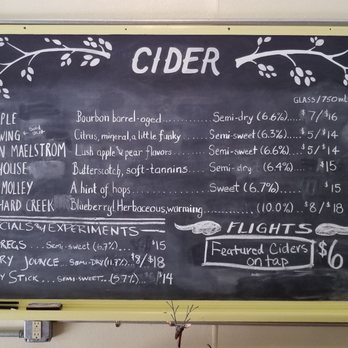 Molley Chomper - Menu. - Cideries Near Me - Lansing, North Carolina