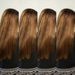 Lovely chocolate for Haley. Semi-permanent because I know she will want to go back blonde for summer. Hair by Kasey
