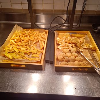 Shabu Spot - Fried food station. Fries, tempura , wontons, and sesame balls. - Hot Pot Near Me - San Diego, California Shabu Spot - Fried food station. Fries, tempura , wontons, and sesame balls. - Hot Pot Near Me - San Diego, California