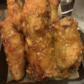 Barn Joo 35 - Soy garlic wings $15 - Korean Near Me - New York, New York Barn Joo 35 - Soy garlic wings $15 - Korean Near Me - New York, New York