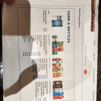 Seoul Bulgogi - Menu - Bubble Tea Near Me - San Jose, California