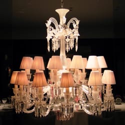 Maison Pic - Massive Baccarat chandelier in crystal....