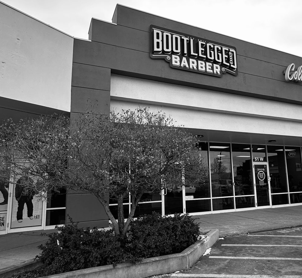 Bootlegged Barber Sandy Logo