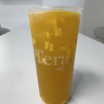 Tera Daily - Mango Orange (TikTok: @justandyvu) - Coffee & Tea Near Me - Garden Grove, California