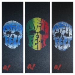 Westside Skate Shop - Grip painted by GōN