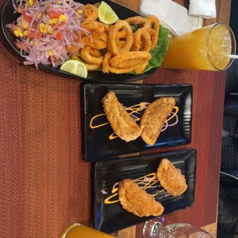 Mama Pisco - FRIED CALAMARI, Empanadas, PASSION FRUIT MARACUYA JUICE - Latin American Near Me - Maspeth, New York Mama Pisco - FRIED CALAMARI, Empanadas, PASSION FRUIT MARACUYA JUICE - Latin American Near Me - Maspeth, New York