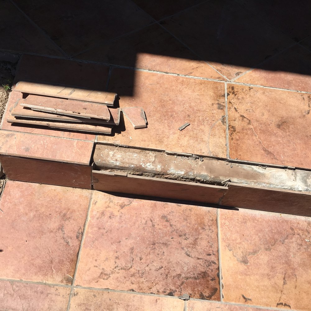 Tuff Spas - you can see the edge of the tub being pulled up--pushed up tile - Hot Tub & Pool Near Me - Phoenix, Arizona Tuff Spas - you can see the edge of the tub being pulled up--pushed up tile - Hot Tub & Pool Near Me - Phoenix, Arizona