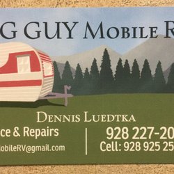 Big Guy Mobile RV Services & Repair - Business card