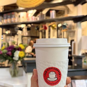 Old City Coffee - Medium pistachio latte. - Coffee & Tea Near Me - Philadelphia, Pennsylvania Old City Coffee - Medium pistachio latte. - Coffee & Tea Near Me - Philadelphia, Pennsylvania