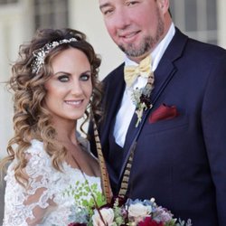Beauty Bar by Anna C - My beautiful client and her husband on their wedding day!!