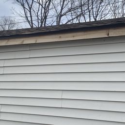 Used scrap wood pieces to replace sections of rotted wood. Used scrap wood pieces to replace sections of rotted wood.