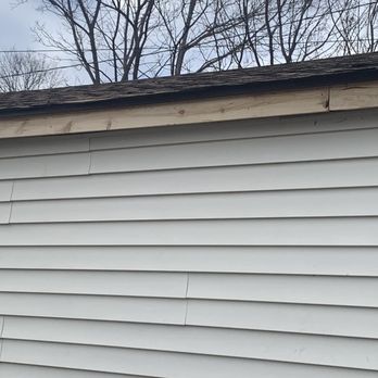 Tacheny Exteriors - Used scrap wood pieces to replace sections of rotted wood. - Roofing Near Me - Oakdale, Minnesota Tacheny Exteriors - Used scrap wood pieces to replace sections of rotted wood. - Roofing Near Me - Oakdale, Minnesota