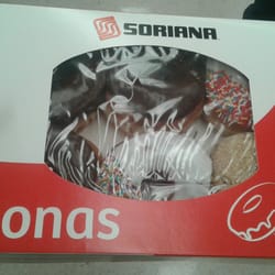 Tiendas Soriana - Promoción de donas que puedes elegir y hasta en cajita te dan