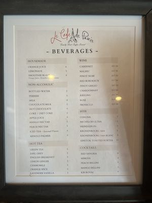 Menu photo 7 Le Cafe De Paris Orlando, FL Menu photo 7 Le Cafe De Paris Orlando, FL