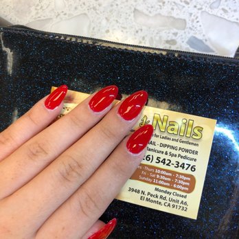 Angel’s Nails - Full set done by Ana! Beautiful work!!!! - Nail Salons Near Me - El Monte, California Angel’s Nails - Full set done by Ana! Beautiful work!!!! - Nail Salons Near Me - El Monte, California