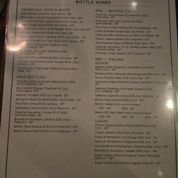 Andiamo! - Menu Oct 2025 - Italian Near Me - Santa Fe, New Mexico