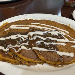 Pumpkin Supreme Pancake needs more topping