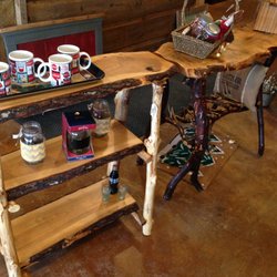 Custom Walnut Sofa Table w/3 shelves