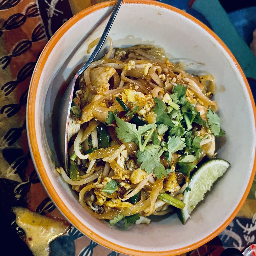 Lung Yai Thai Tapas - classic pad thai is also very legit . Fresh in flavor and combines all the right condiments. - Tapas/Small Plates Near Me - Miami, Florida