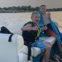 Mac's Marina - Just having fun on the boat