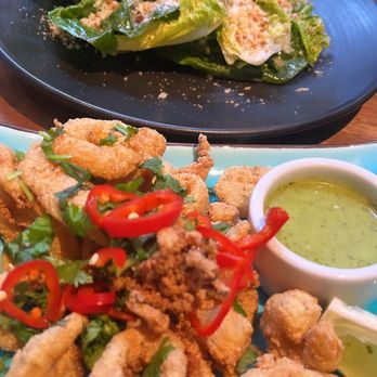 Buckeye Roadhouse - Crispy Calamari and Shrimp & Caesar Salad - American Near Me - Mill Valley, California Buckeye Roadhouse - Crispy Calamari and Shrimp & Caesar Salad - American Near Me - Mill Valley, California