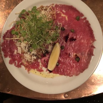 Ember - Beef carpaccio melts in your mouth - New American Near Me - Arroyo Grande, California