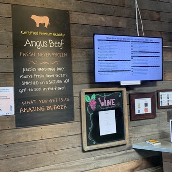 Burger Bench - Inside - American Near Me - Escondido, California