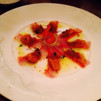 Matsuhisa - Uni wrapped in snapper - Japanese Near Me - Vail, Colorado