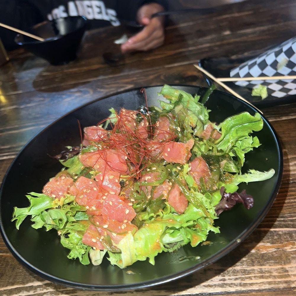 GU Ramen Taps & Tapas - Spicy Poke Salad - Ramen Near Me - Laguna Beach, California GU Ramen Taps & Tapas - Spicy Poke Salad - Ramen Near Me - Laguna Beach, California