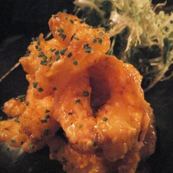 BondST - spicy crispy shrimp with fraiche salad - Japanese Near Me - New York, New York