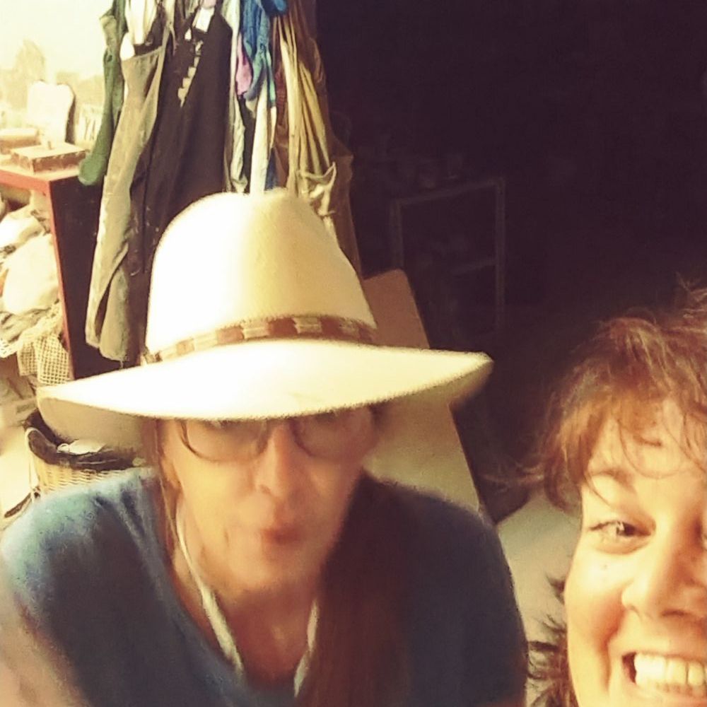 Desert Dragon Pottery - Anita diving outta the selfie shot - Arts & Crafts Near Me - Phoenix, Arizona