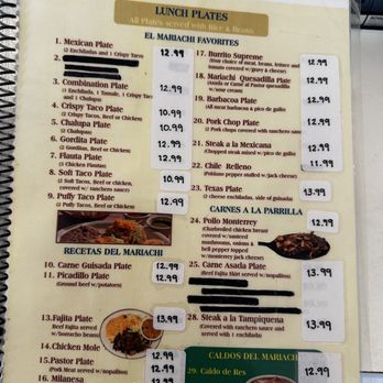 El Mariachi Loco - Menu - Mexican Near Me - San Antonio, Texas