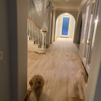 The Hardwood Floor Guy - First sanding is done - Flooring Near Me - Upland, California The Hardwood Floor Guy - First sanding is done - Flooring Near Me - Upland, California