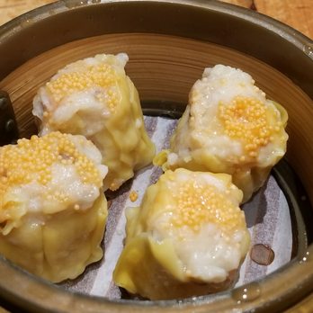 Koi Palace - Siu Mai.  2 plumper pieces, 2 gaunty looking pieces. - Dim Sum Near Me - Dublin, California