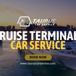 Taurus Car Service - Arrive in style and comfort at your cruise terminal in New Jersey. Book now for a seamless journey.