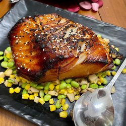 Ken Tsang Private Chef & Catering - Miso-roasted Chilean Sea Bass