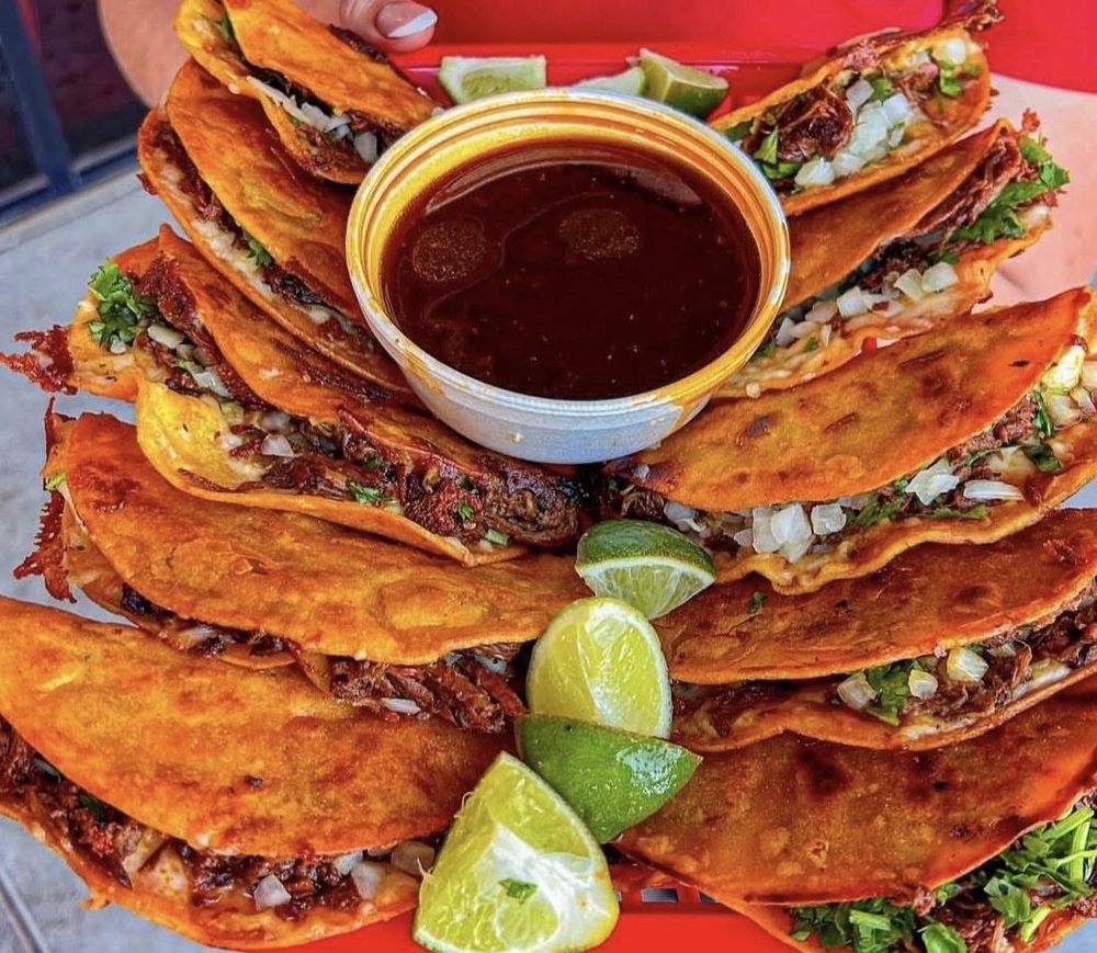 Food from AY TacosTaqueria