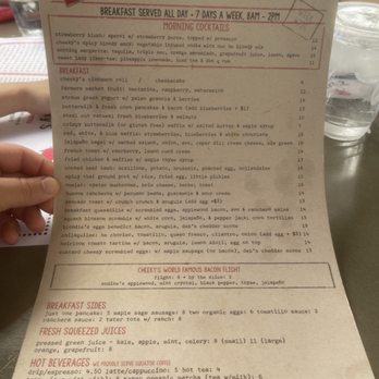 Cheeky's - The goods!!! - Breakfast & Brunch Near Me - Palm Springs, California