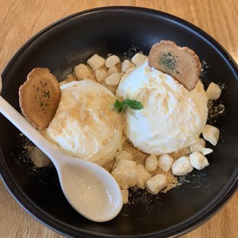 Seoul Sizzle - Injeolmi ice cream! Loved this combination! - Korean Near Me - Middletown, New York Seoul Sizzle - Injeolmi ice cream! Loved this combination! - Korean Near Me - Middletown, New York